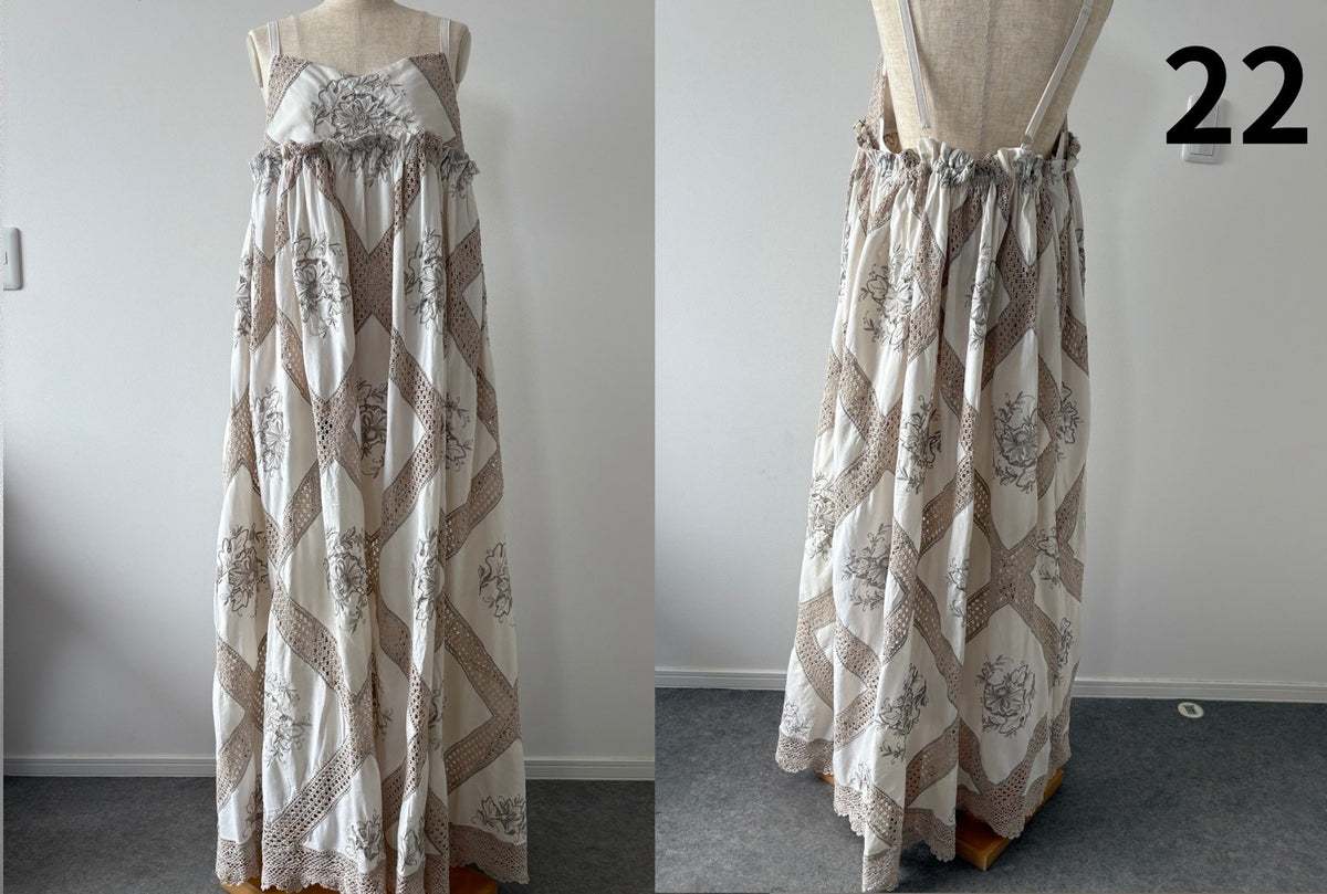Premium camisole dress (クロッシェ）