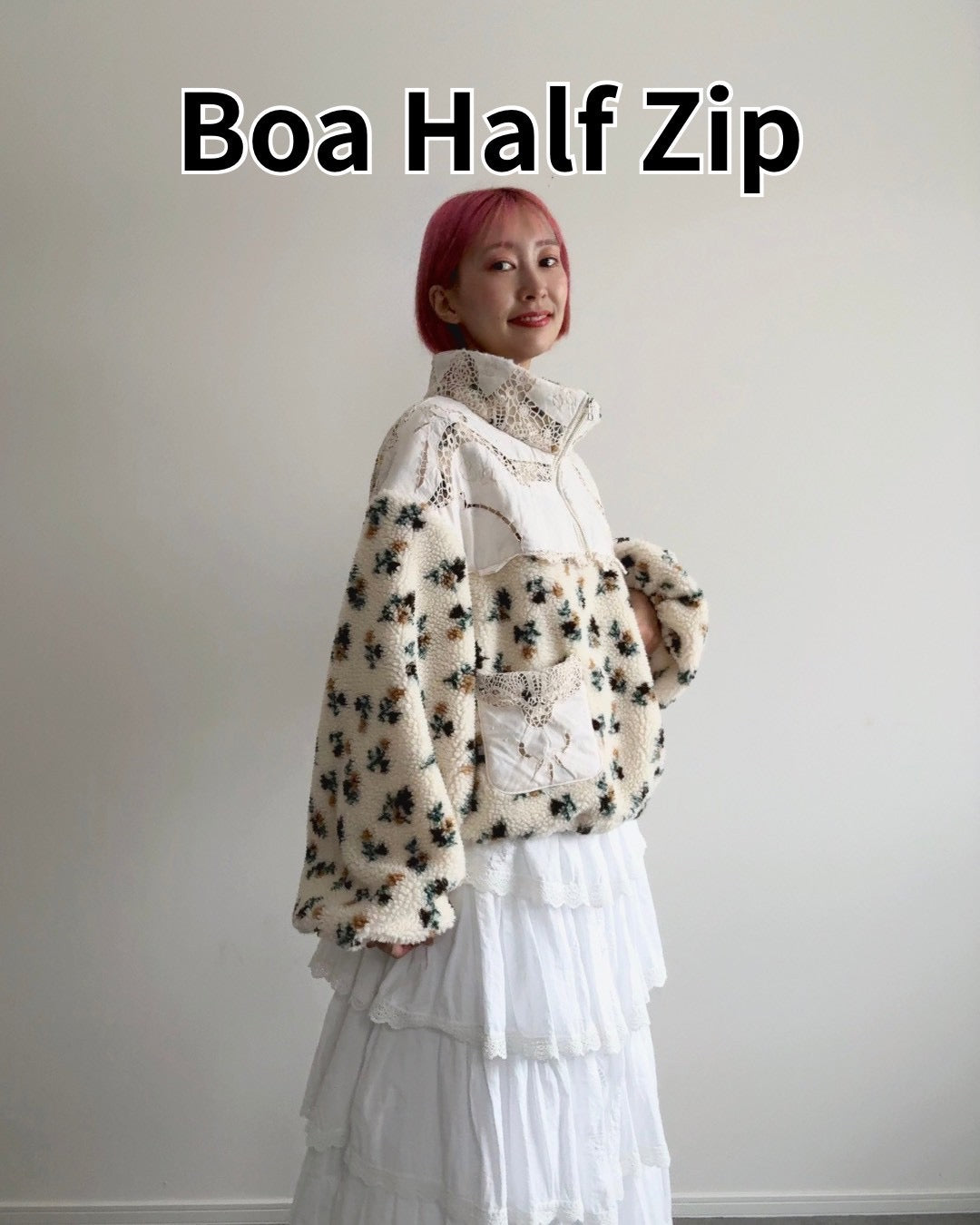 【限定アイテム】Boa Half Zip