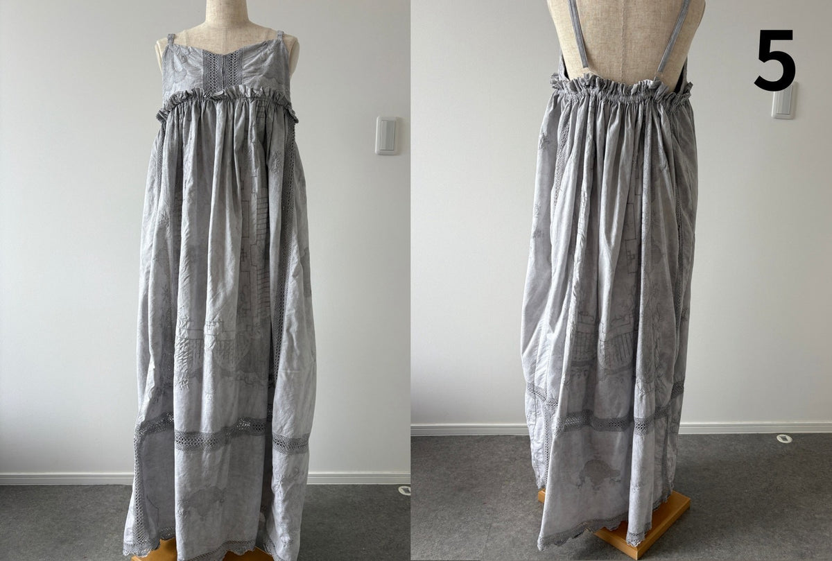 《限定アイテム》Premium camisole dress（GRAY）