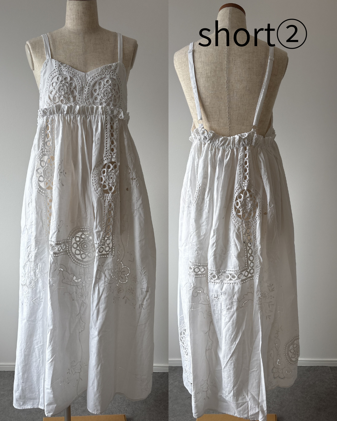 premium camisole dress《short》