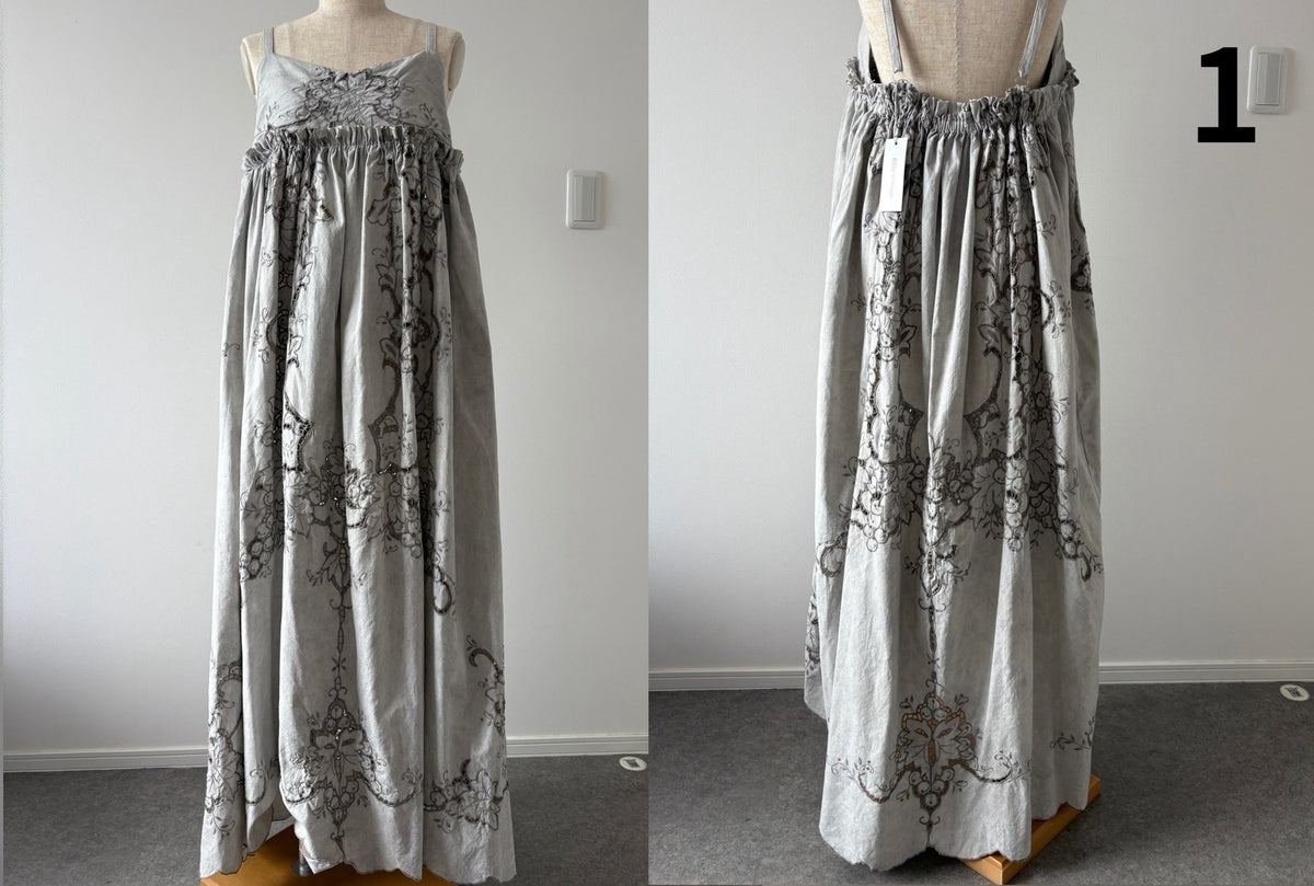 《限定アイテム》Premium camisole dress（GRAY）