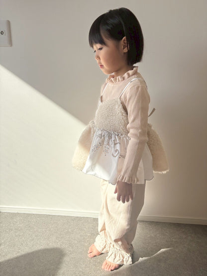 【限定アイテム】Kids Boa lace bustier