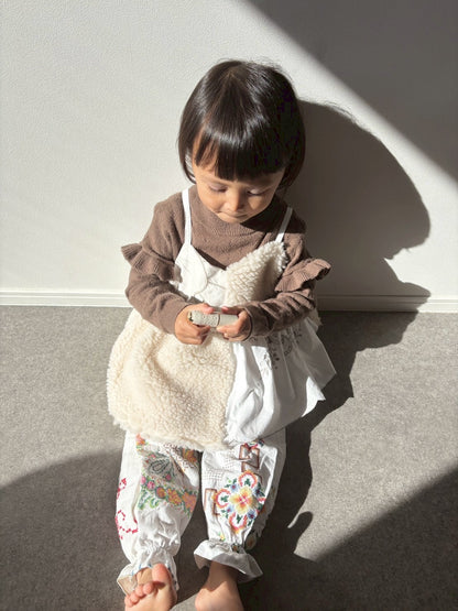 【限定アイテム】Kids Boa lace bustier