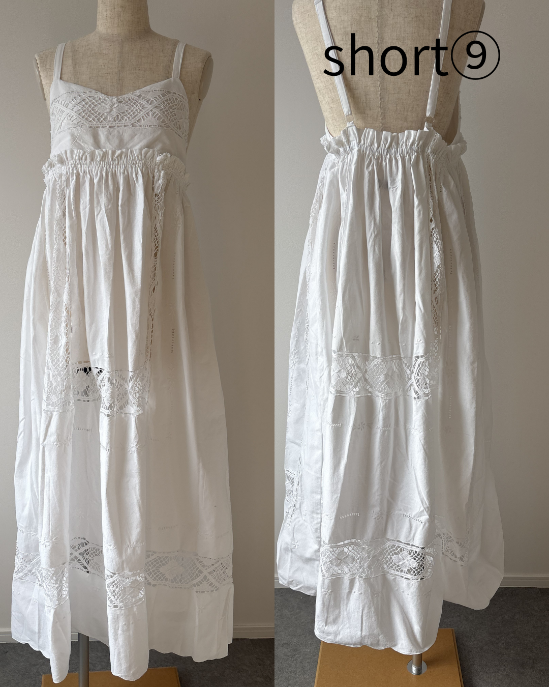 premium camisole dress《short》