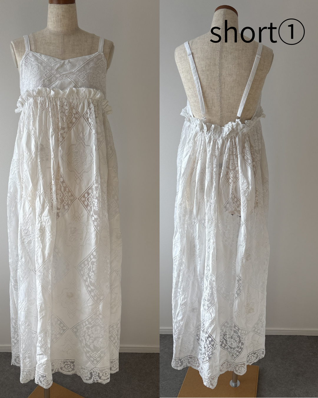 premium camisole dress《short》