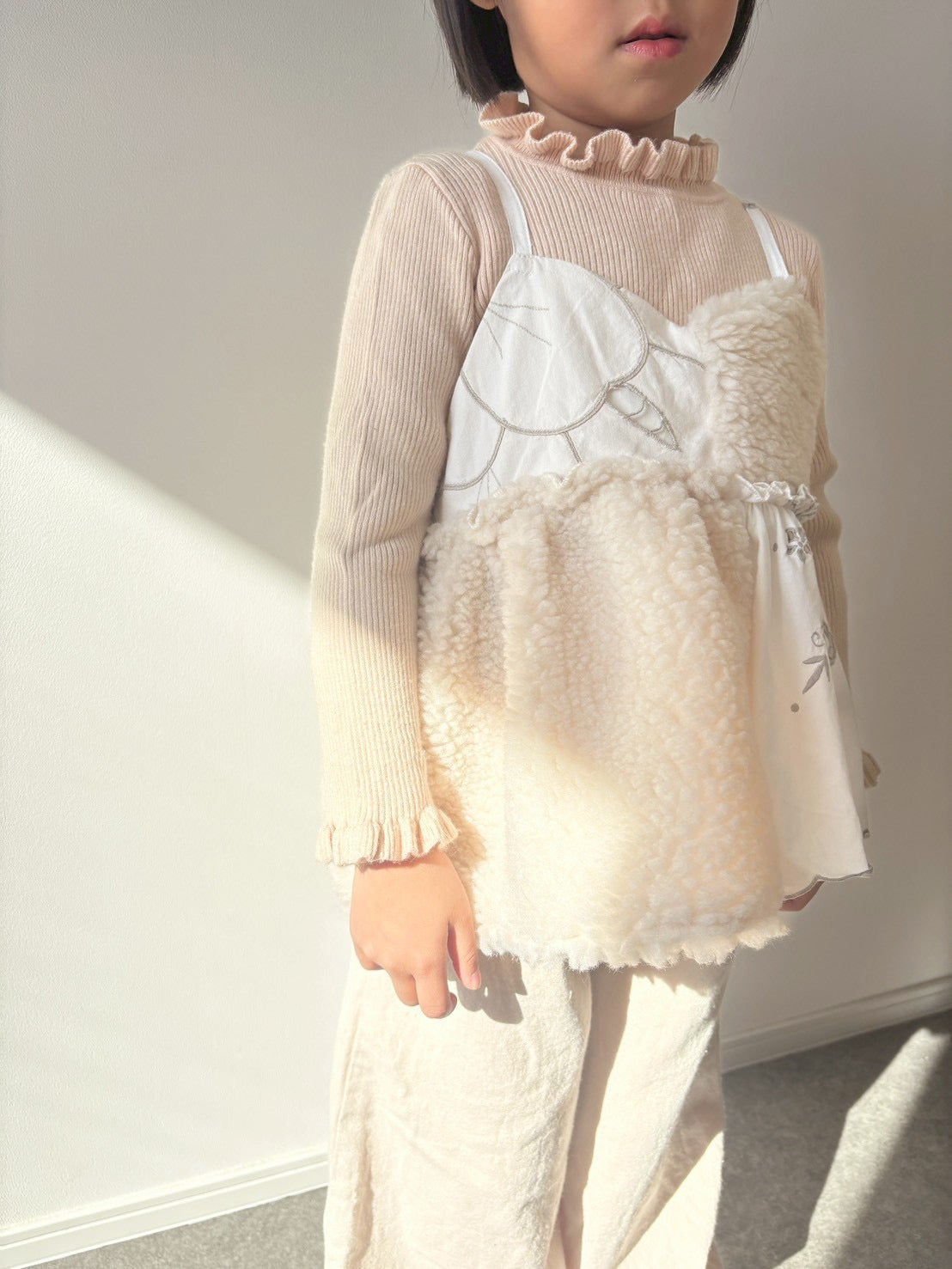 【限定アイテム】Kids Boa lace bustier