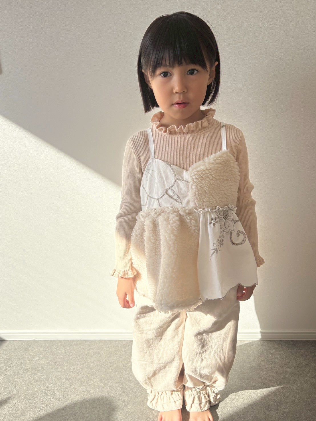 【限定アイテム】Kids Boa lace bustier