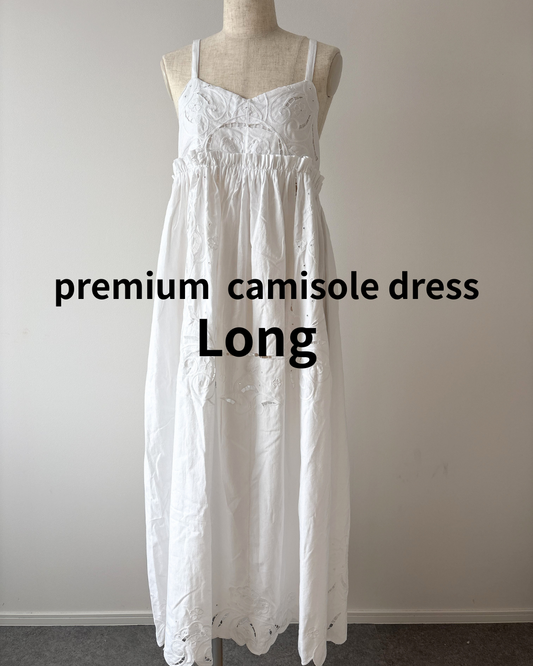 premium camisole dress《long》