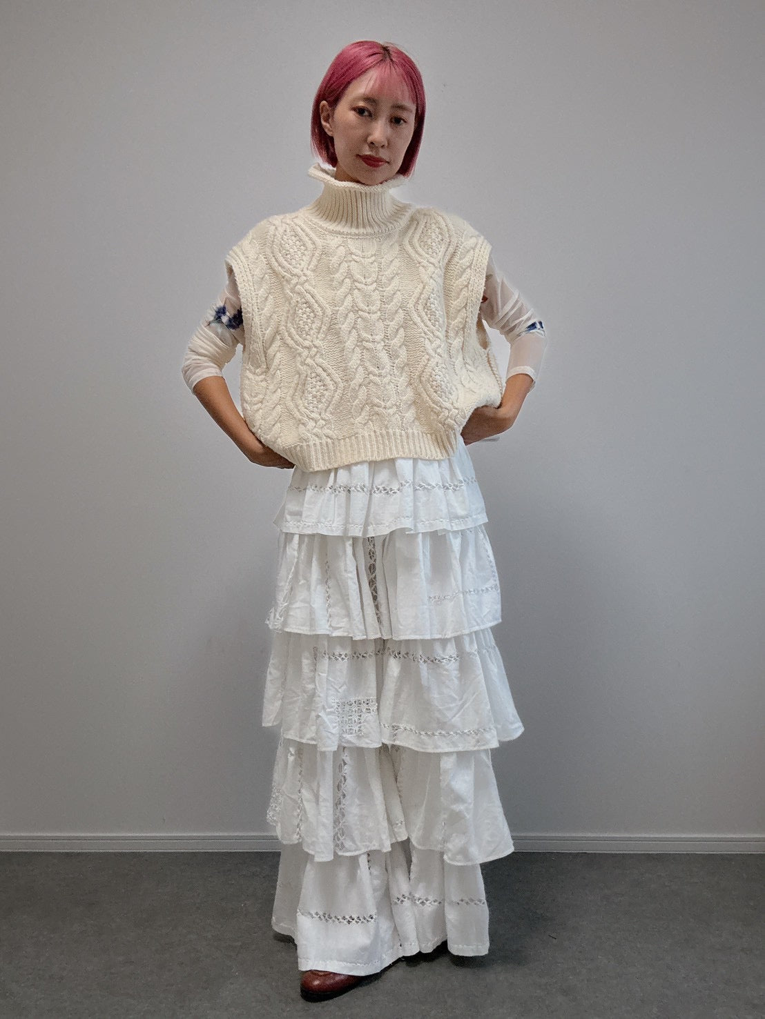 【定番アイテム】Frill pants