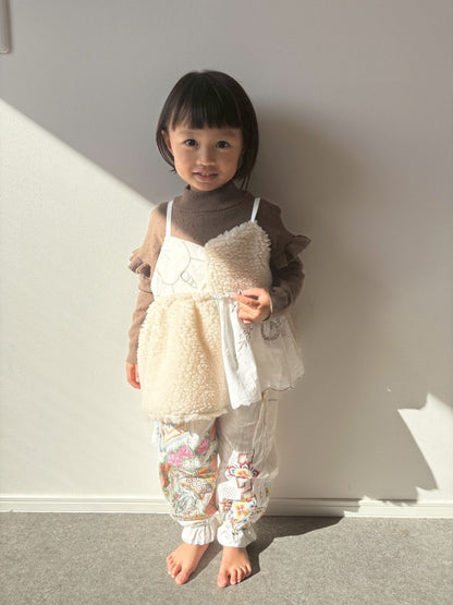 【限定アイテム】Kids Boa lace bustier