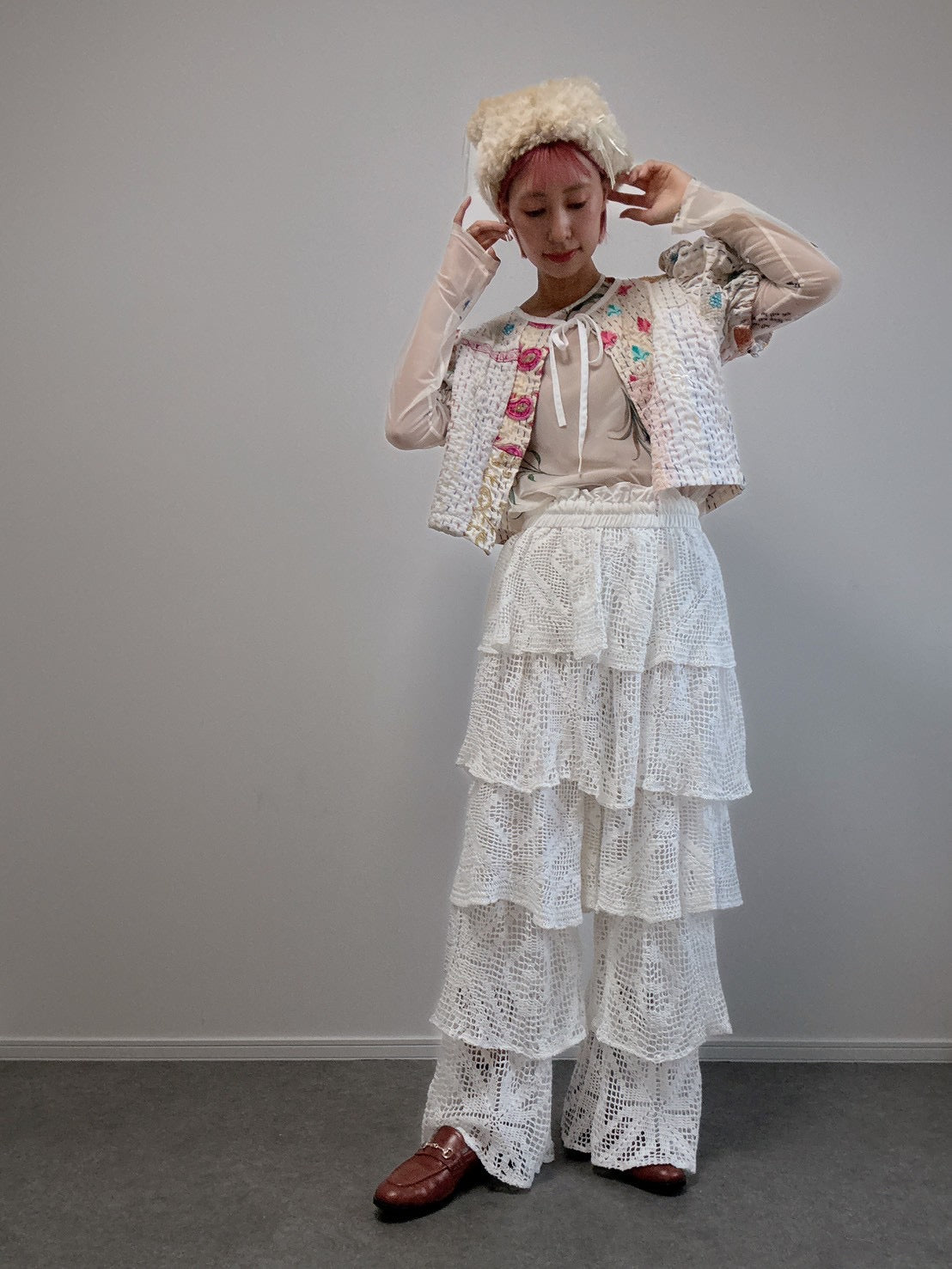 【定番アイテム】Frill pants