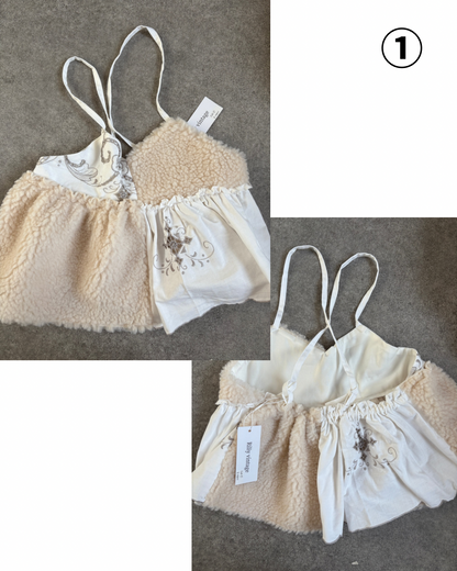 【限定アイテム】Kids Boa lace bustier