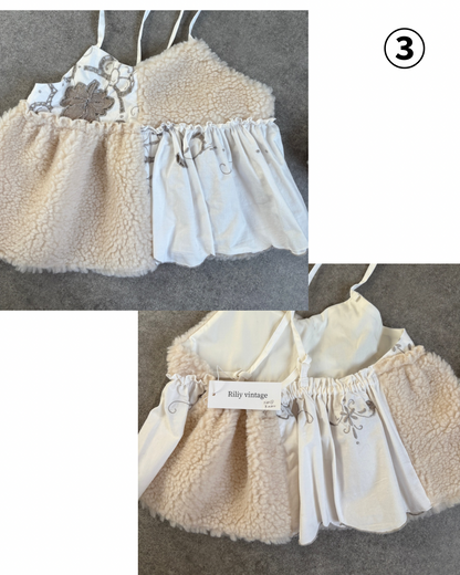【限定アイテム】Kids Boa lace bustier