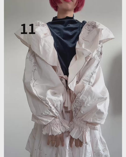 【新作アイテム】2way blouse