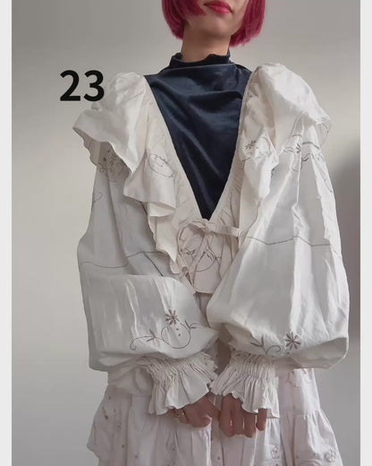 【新作アイテム】2way blouse