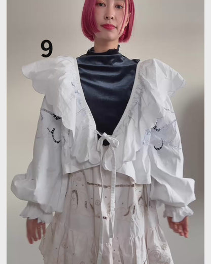 【新作アイテム】2way blouse