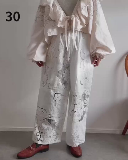 【定番アイテム】レースパンツ