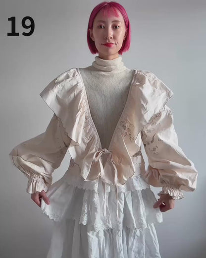【新作アイテム】2way blouse