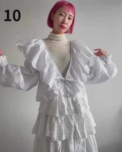 【新作アイテム】2way blouse