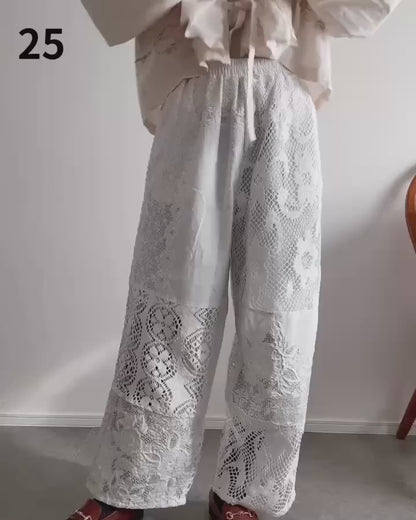 【定番アイテム】レースパンツ